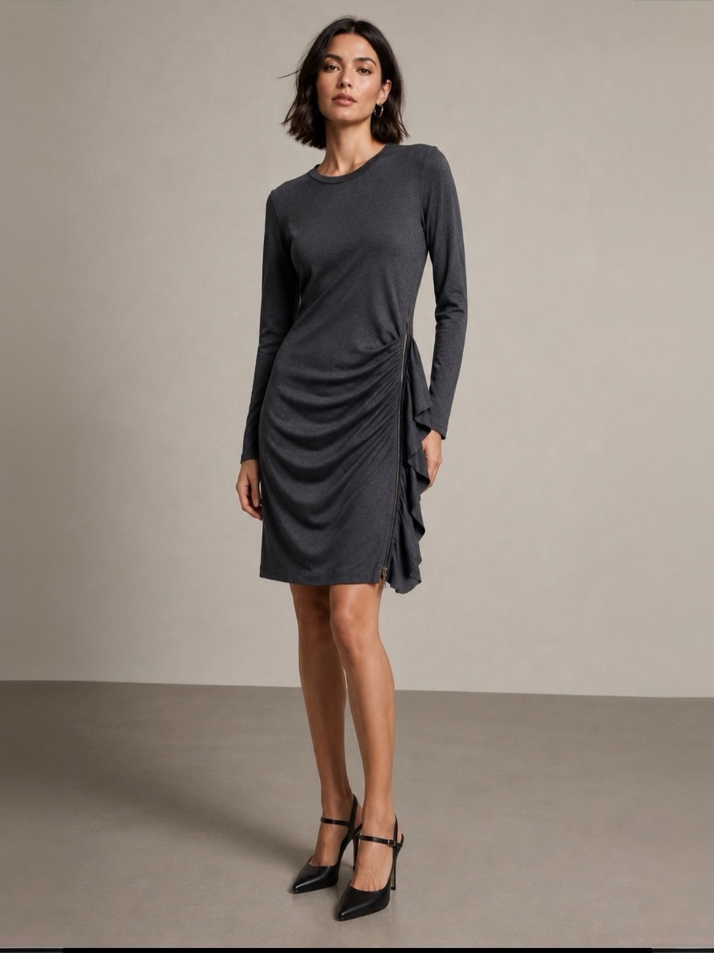 JOSEPH Grazia Wool Interlock Dress